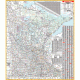 Minnesota State Wall Map