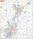 Cincinnati & Dayton, OH Vicinity Wall Map